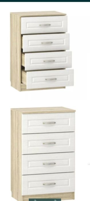 1 сп.кровать и комод по 2 шт