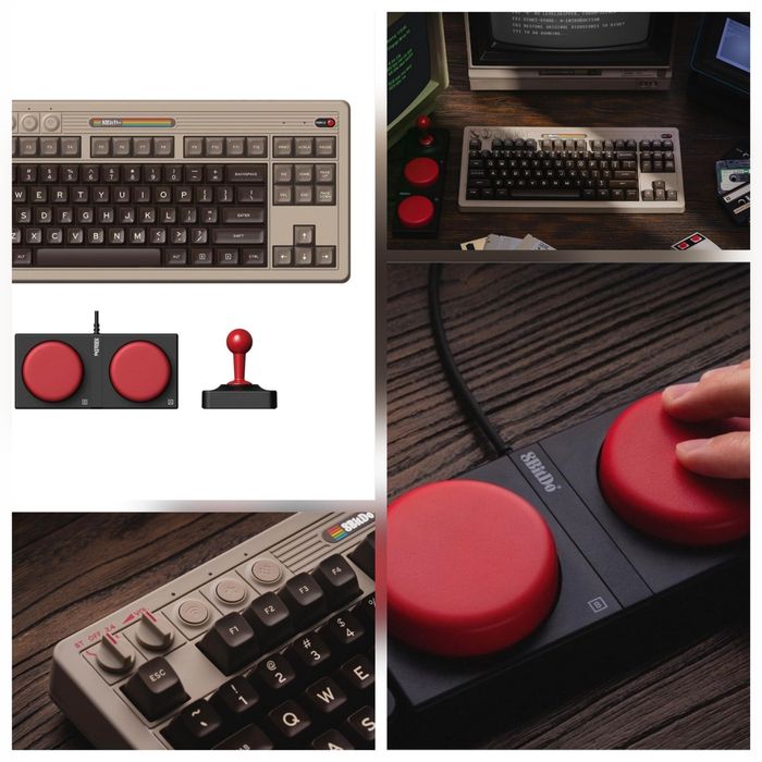 Tastatura mecanica 8BitDo Retro C64 Wifi Bluetooth