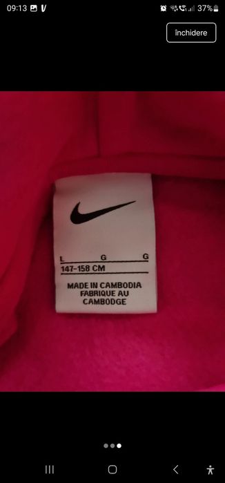 Hanorac fete Nike