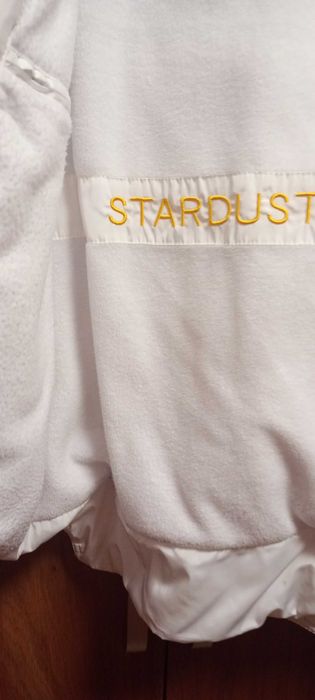 Бяло мъжко,късо яке за есен зима.