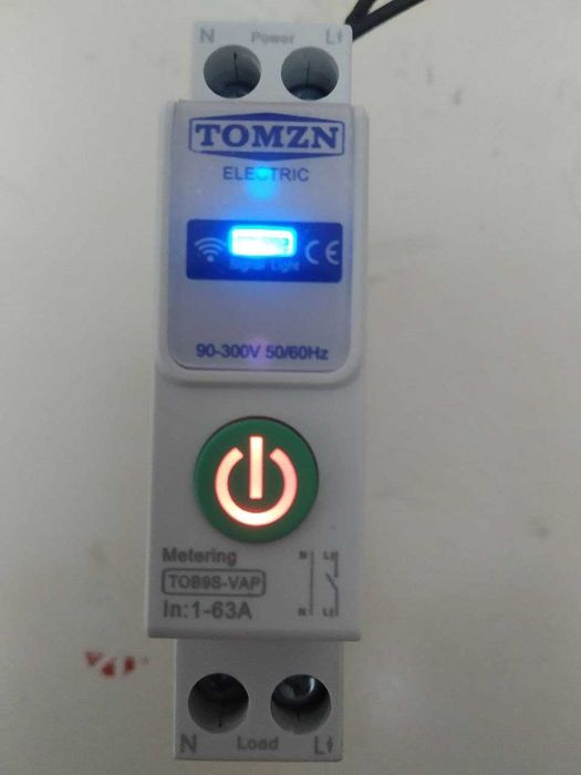 Умный автоматический выключатель WiFi  Алиса , Smart Life 63А