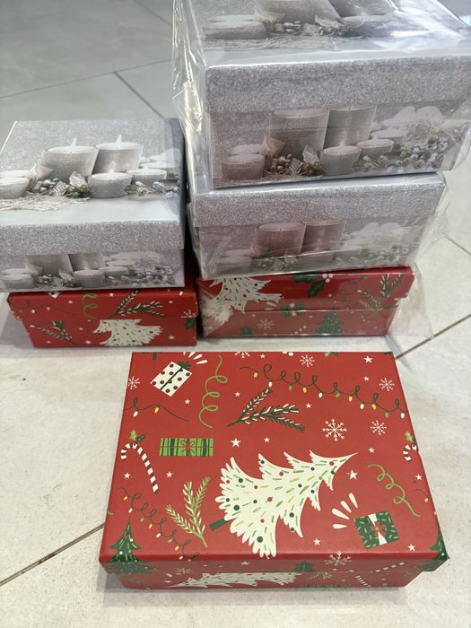 Cutii  carton tematica Craciun