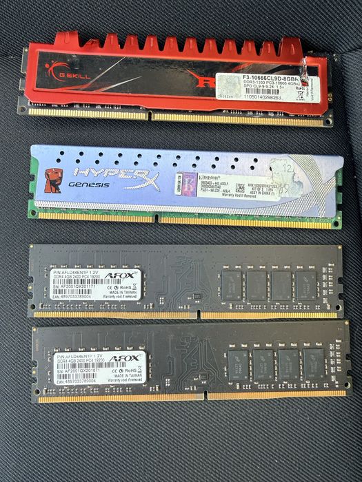 Memorii RAM Laptop (SODIMM) și Desktop (DIMM) - DDR3 / DDR4
