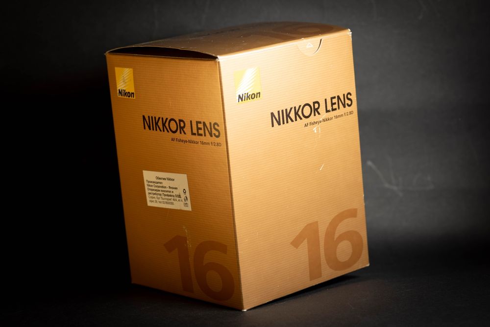 Nikon Nikkor 16mm 2.8 AF-D Fisheye