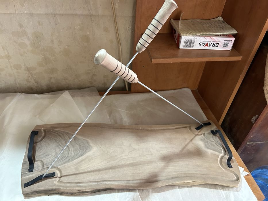 Шашлици от орех , плата от орех цяло парче