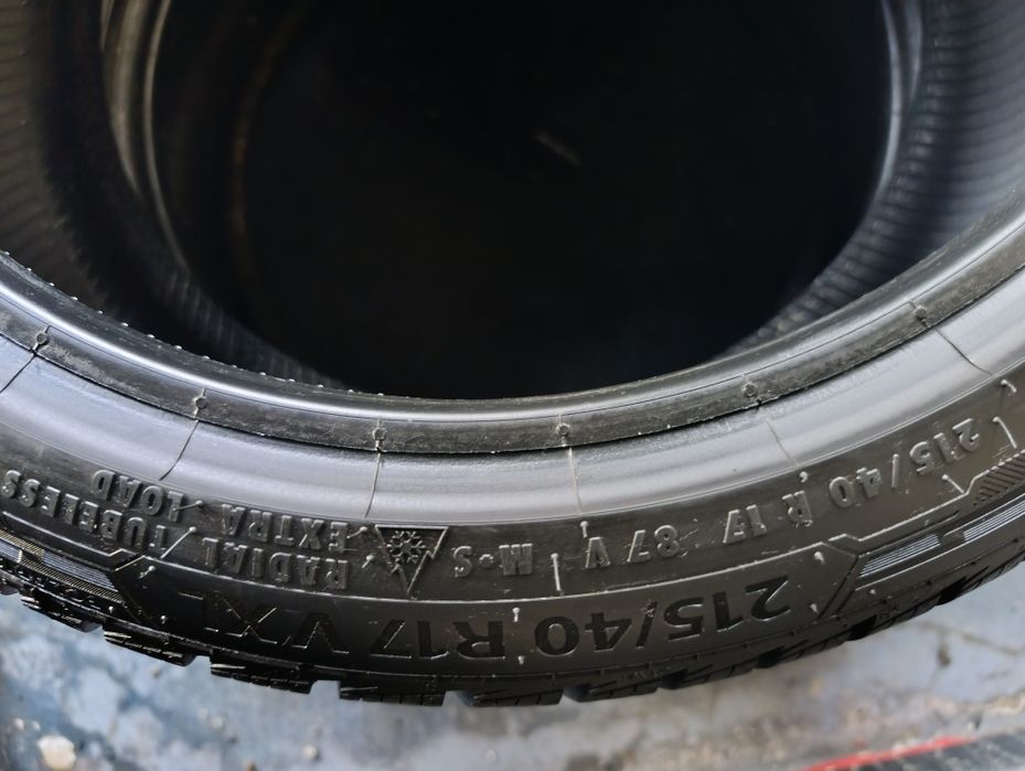 Anvelope de iarnă 215 40 17 Barum ,8mm