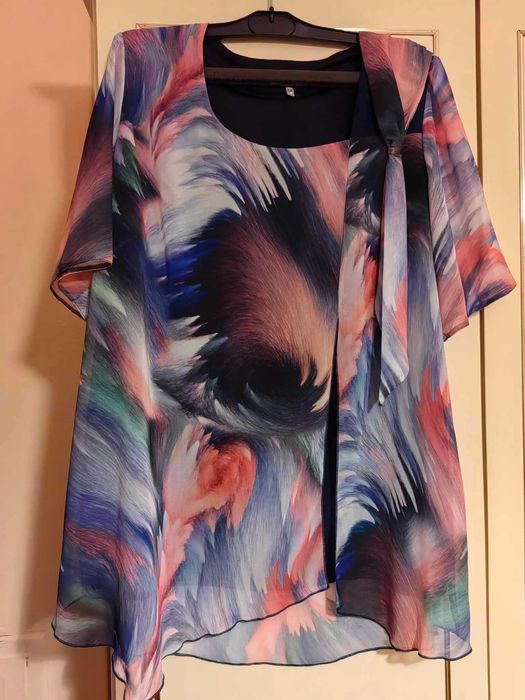 Дамска блуза от шифон, официална