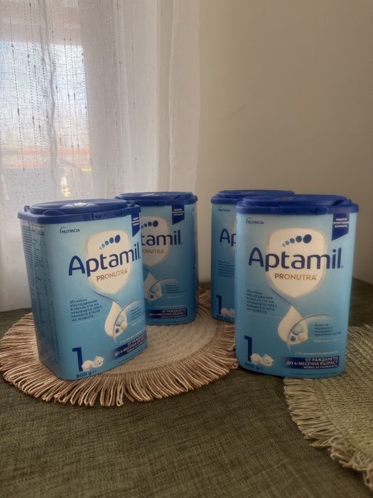 Aptamil 1 Pronutra Мляко за кърмачета 0-6 месеца x800 г