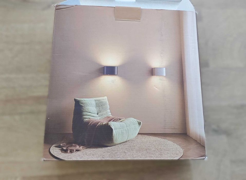 4 LED стенни лампи, безжични, презареждащи, сензор и дистанционно.