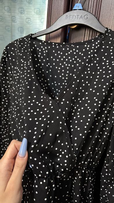 Платье женское в горошек