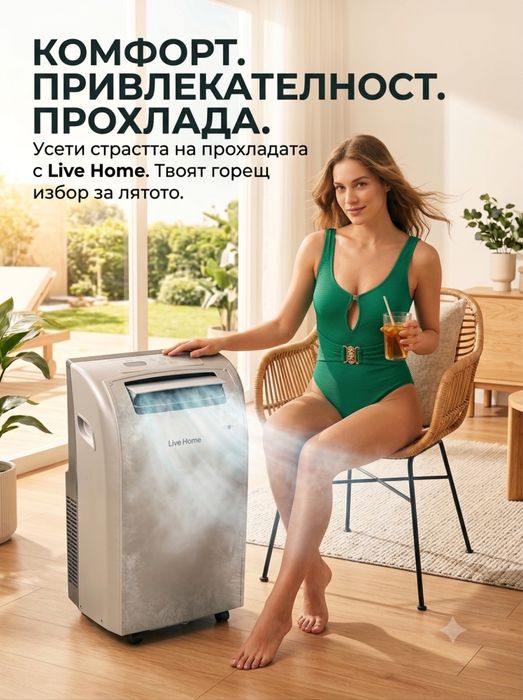 Мобилен климатик 14000btu