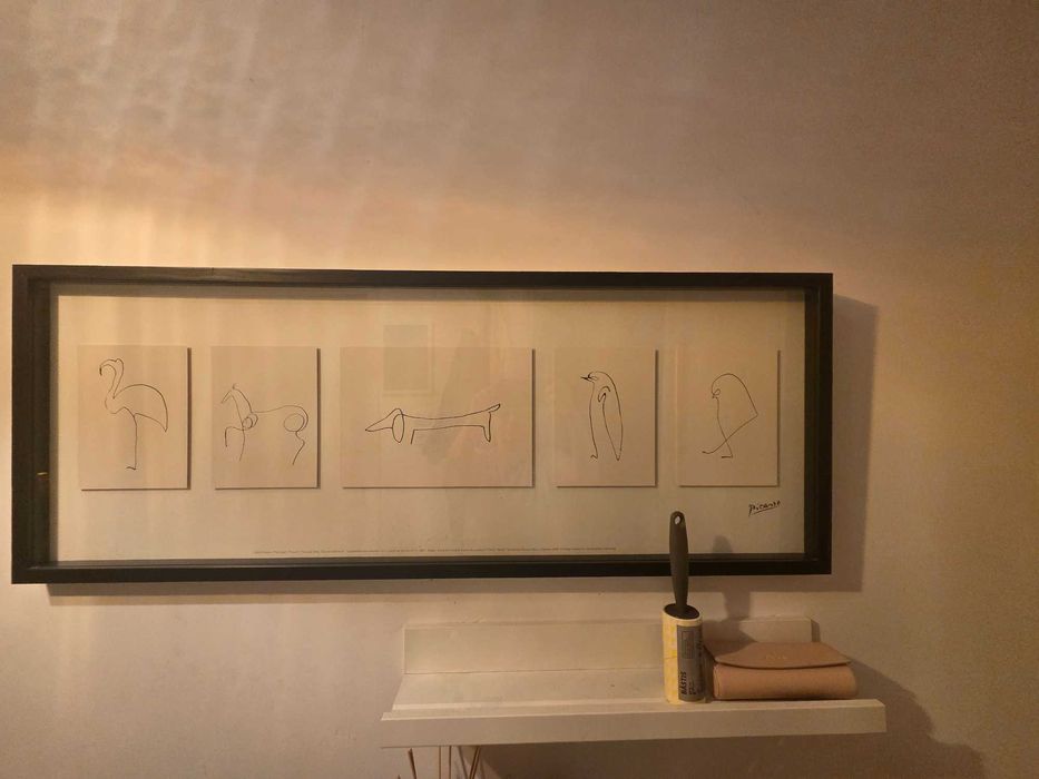 Tablou Picasso (print) - IKEA Olunda 2009, 120x40cm
