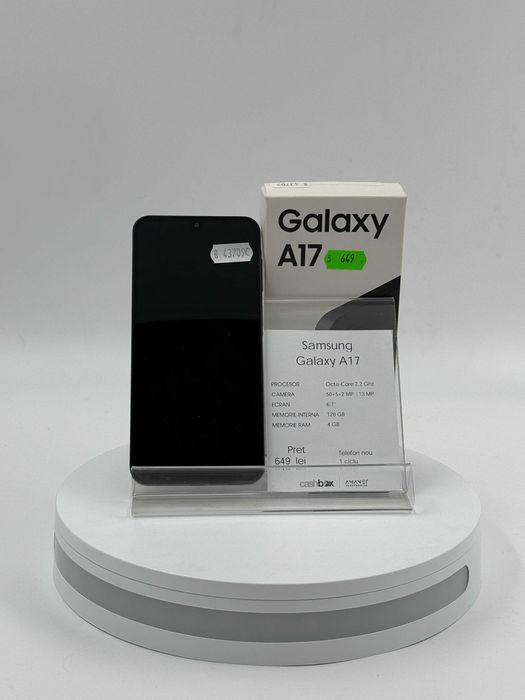 Samsung Galaxy A17 4G Garantie 24 luni CashBox