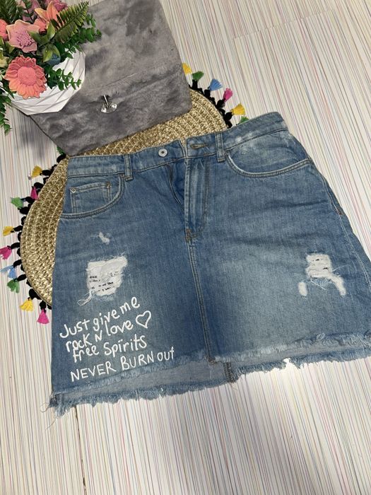 дънкова пола ZARA