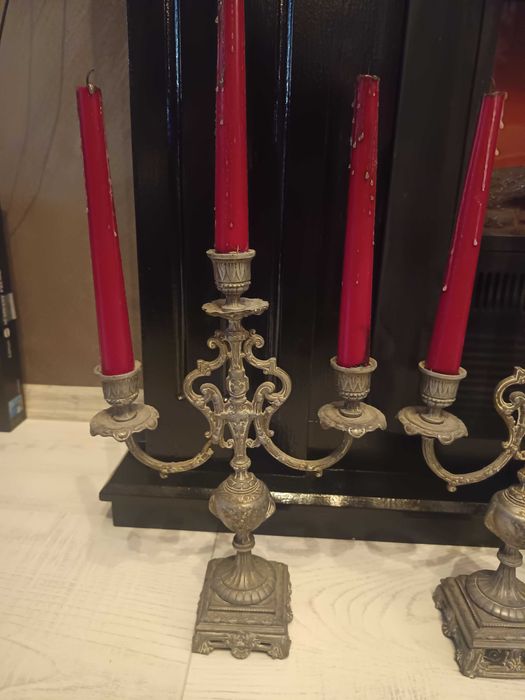 Антични свещници комплект