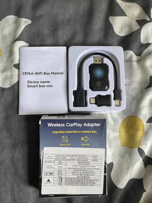 4 броя Wireliss CarPley Adapter