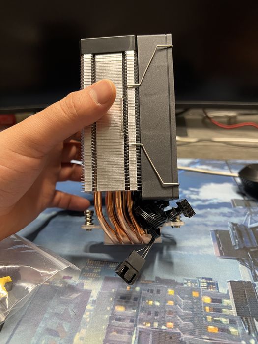 Кулер LOVINGCOOL AP400 башня с температуреым экраном