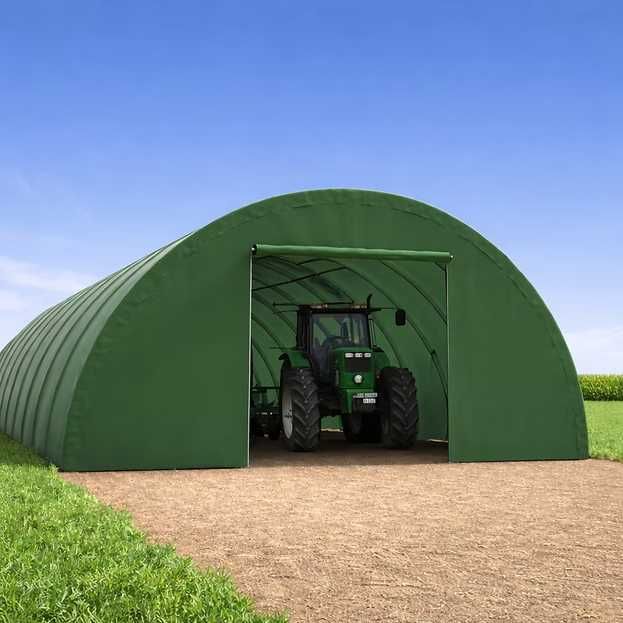Cort industrial semirotund 9.15 x 12 m