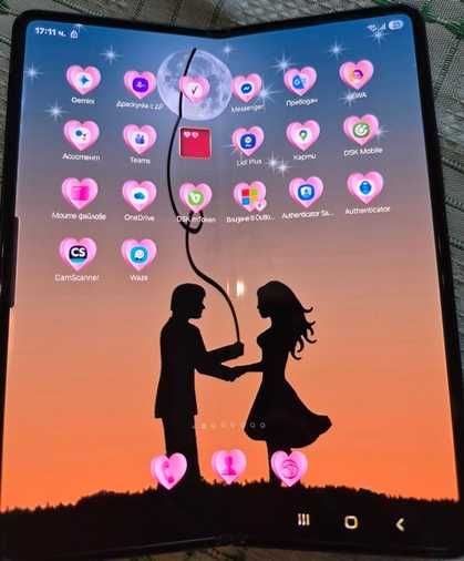 Samsung Galaxy Z Fold3 5G 256GB Черен Dual SIM със S Pen, кейс