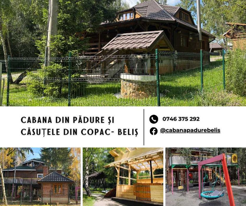 Rezerva weekend Cabana din Padure & Casuta din Copac – Belis