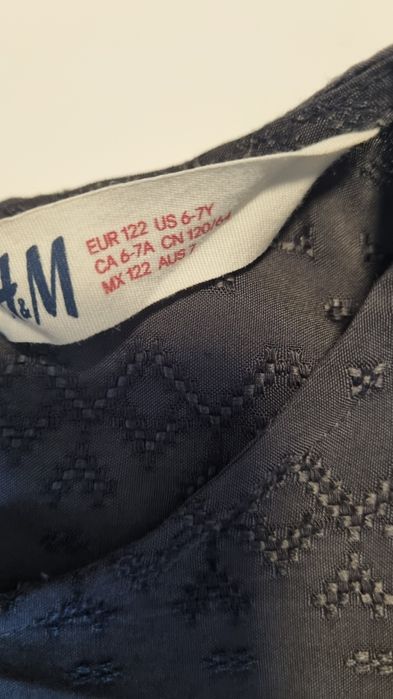 Rochita H&M mărime 122 cm