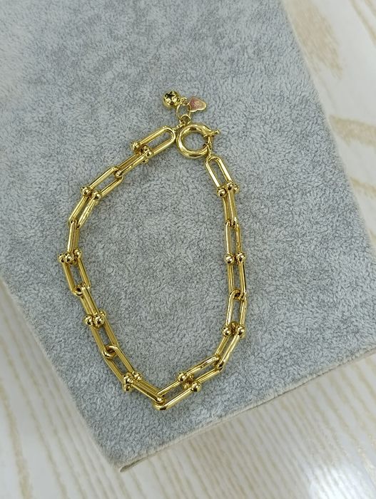 Золотое браслет TIFFANY Турция проба 585 ,вес 6,54 гр размер 21 см .