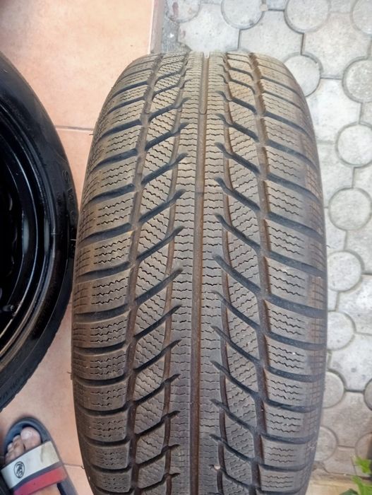 Set jante cu cauciucuri Dot 2025 pe 15 pentru VW Golf.Pasat.Touran.Cady.Skoda.Seat.Audi