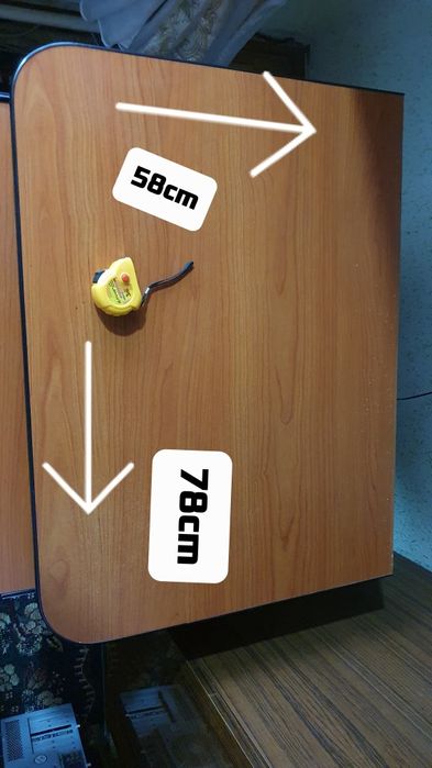 Стол для компьютера, монитор