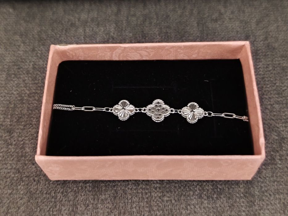 Brățară argint Van Cleef, nouă