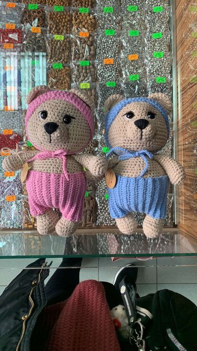 Плетени играчки на една кука