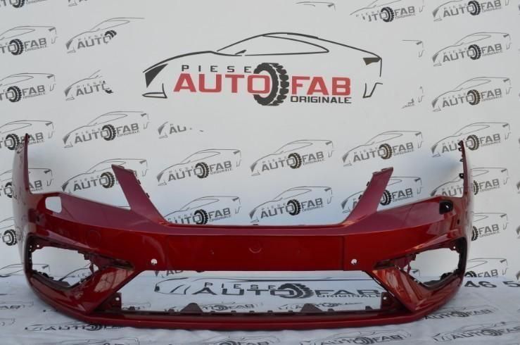 Bara fata Seat Leon 3 FR FACELIFT an 2017-2020 cu gauri pentru Parktronic şi spalatoare faruri