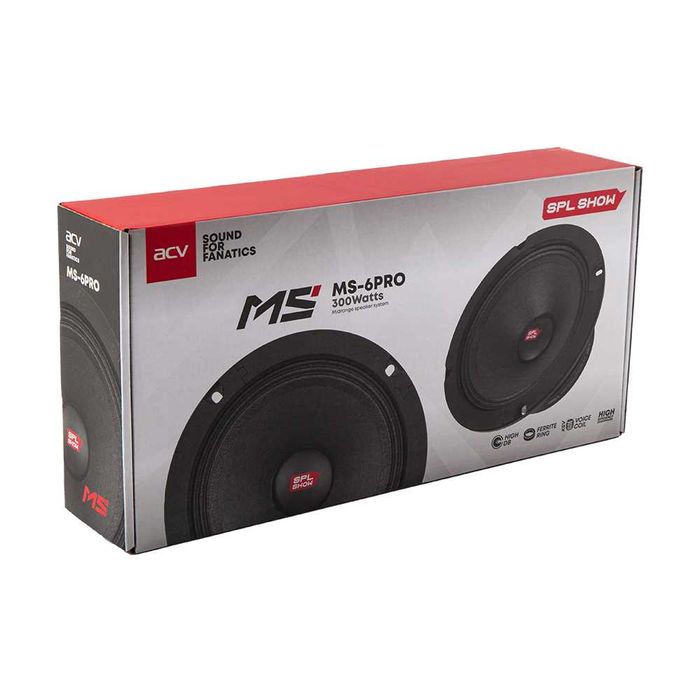 ACV MS‑6PRO 6.5″ СЧ Динамик Naqd yoki Muddatli