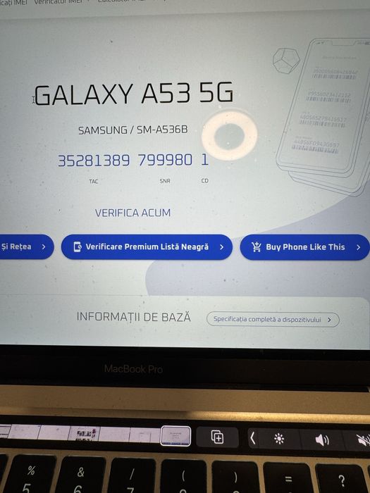 Samsung a53 5g display spart,de piese