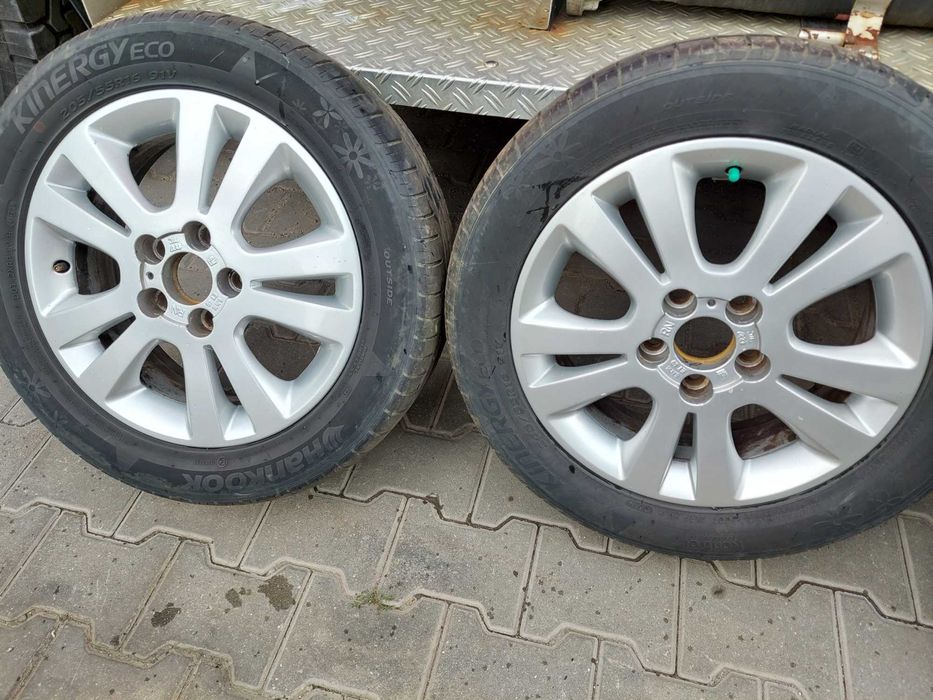 Vand jante R16 Opel Astra G/ Zafira A/ Vectra B cu anvelope Hankook