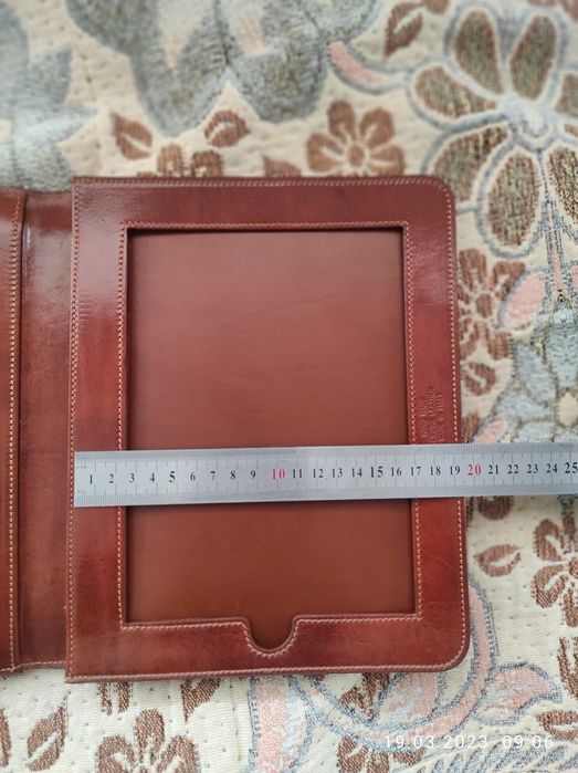 iPad чехол кожаный
