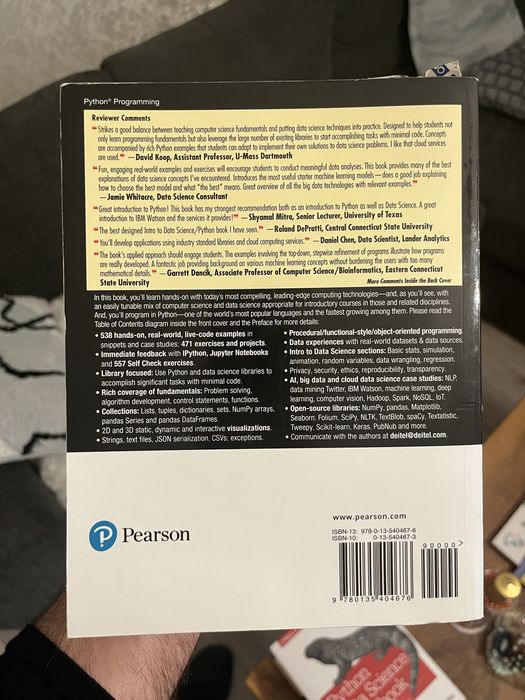 Лот книги - Python - програмиране и наука за данните