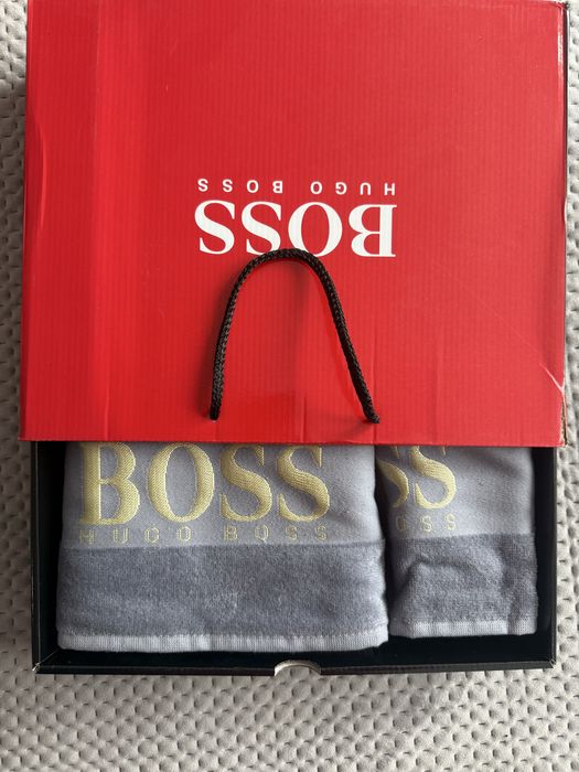 Луксозни хавлии Hugo Boss + Подаръчна кутия