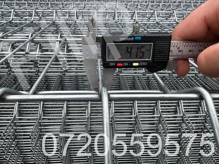 Panou Bordurat zincat, plasa Bordurata zincata 4,2mm ; 4,8mm