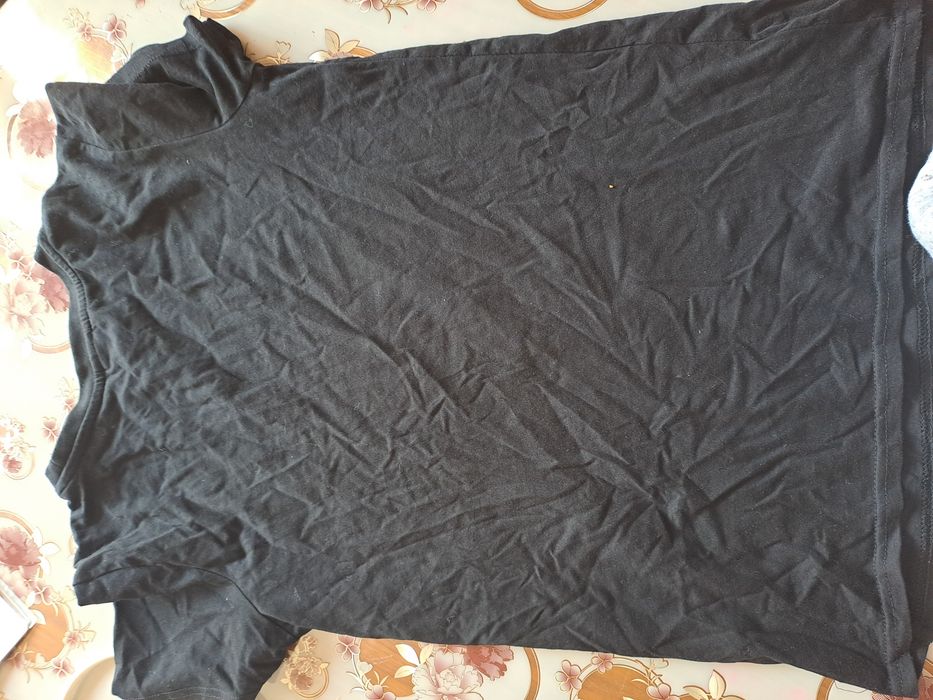 Tricou baieti negru 12-14 ani