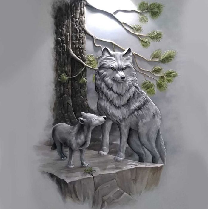 Художник. Роспись стен. Лепка, барельеф