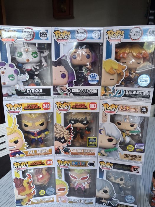 Funko Anime Bleach One Piece Demon Slayer JJK DBZ  Naruto My Hero Academia