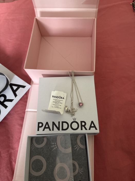 PANDORA оригинал Колье и кулон