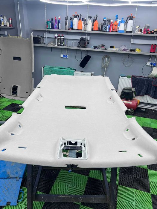 Retapitare profesionala plafoane, stalpi, fete de portiera auto