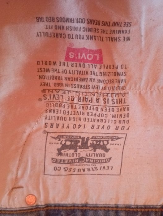 Джинсы новые Levi's n505, n501,n 630.