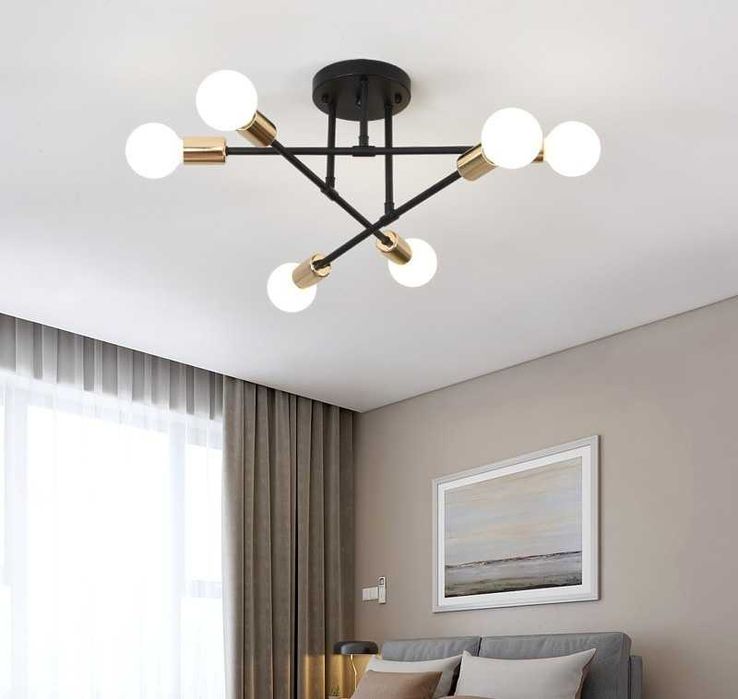 Люстра лофт новая