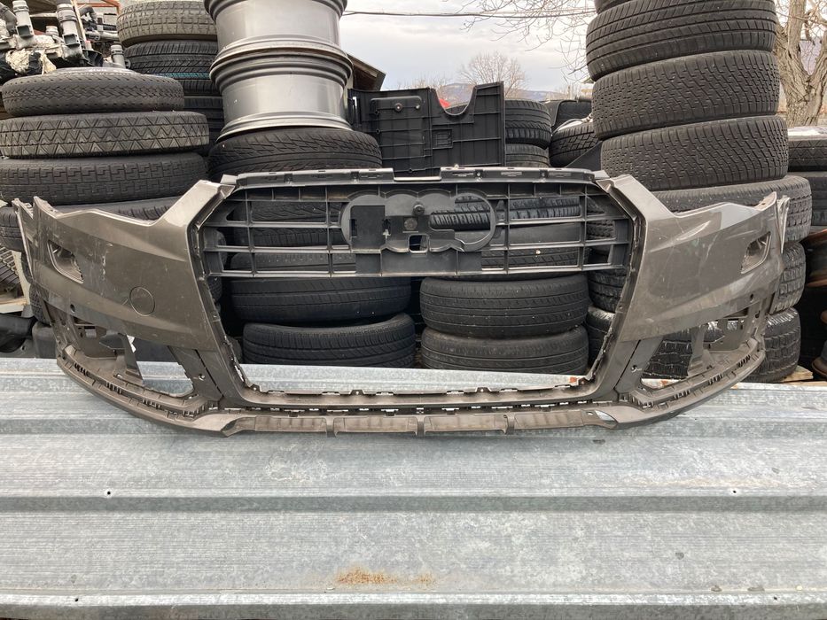 Audi A6 Allroad. 14-18г. Фейслифт. Оригинална предна броня. 4G0807233J