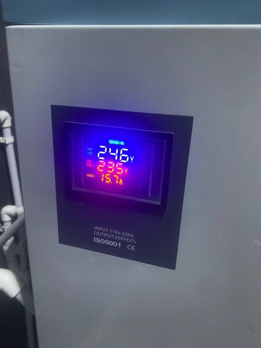 Установка зарядного устройства для электромобиля