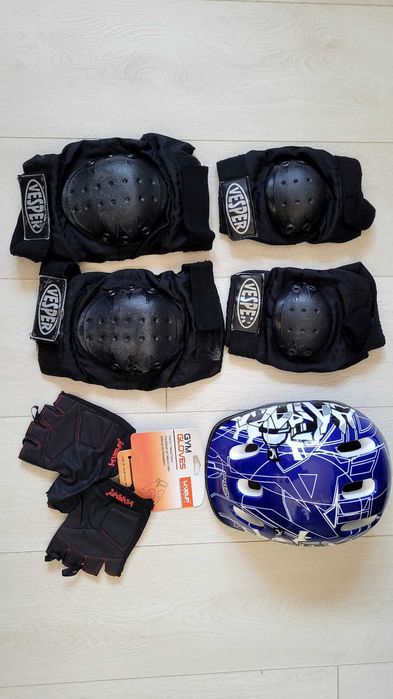 Set protectie copii + cască