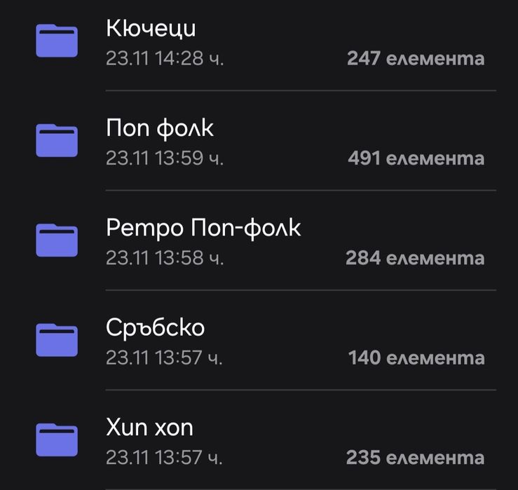 Музикална флашка с 3326 пачета