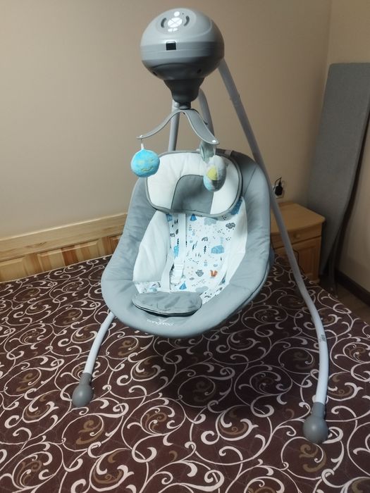 Cangaroo Електрическа люлка Woodsy и шезлонг 2в1